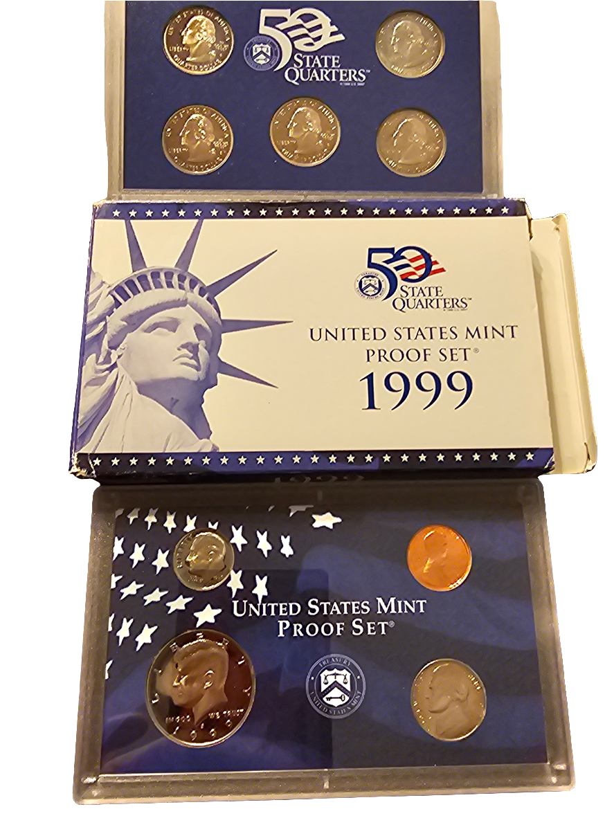 1999 mint proof set - Carolina Bargain Bin