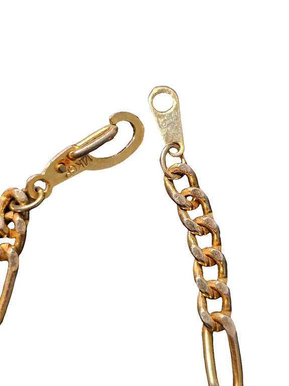 14k Figaro Chain - Carolina Bargain Bin