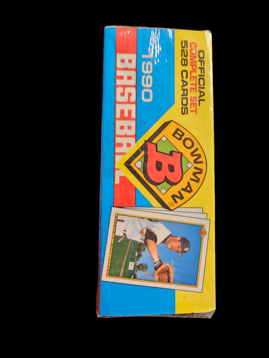 1990 Bowman Baseball Card Complete Factory Sealed Set 528 Cards Brand New Sealed - Carolina Bargain Bin