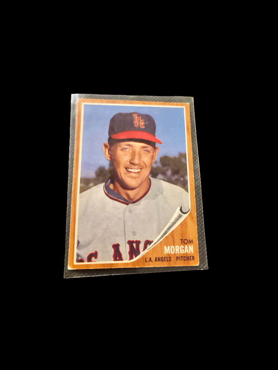 Baseball MLB 1962 Topps #11 Tom Morgan EX Excellent Angels - Carolina Bargain Bin