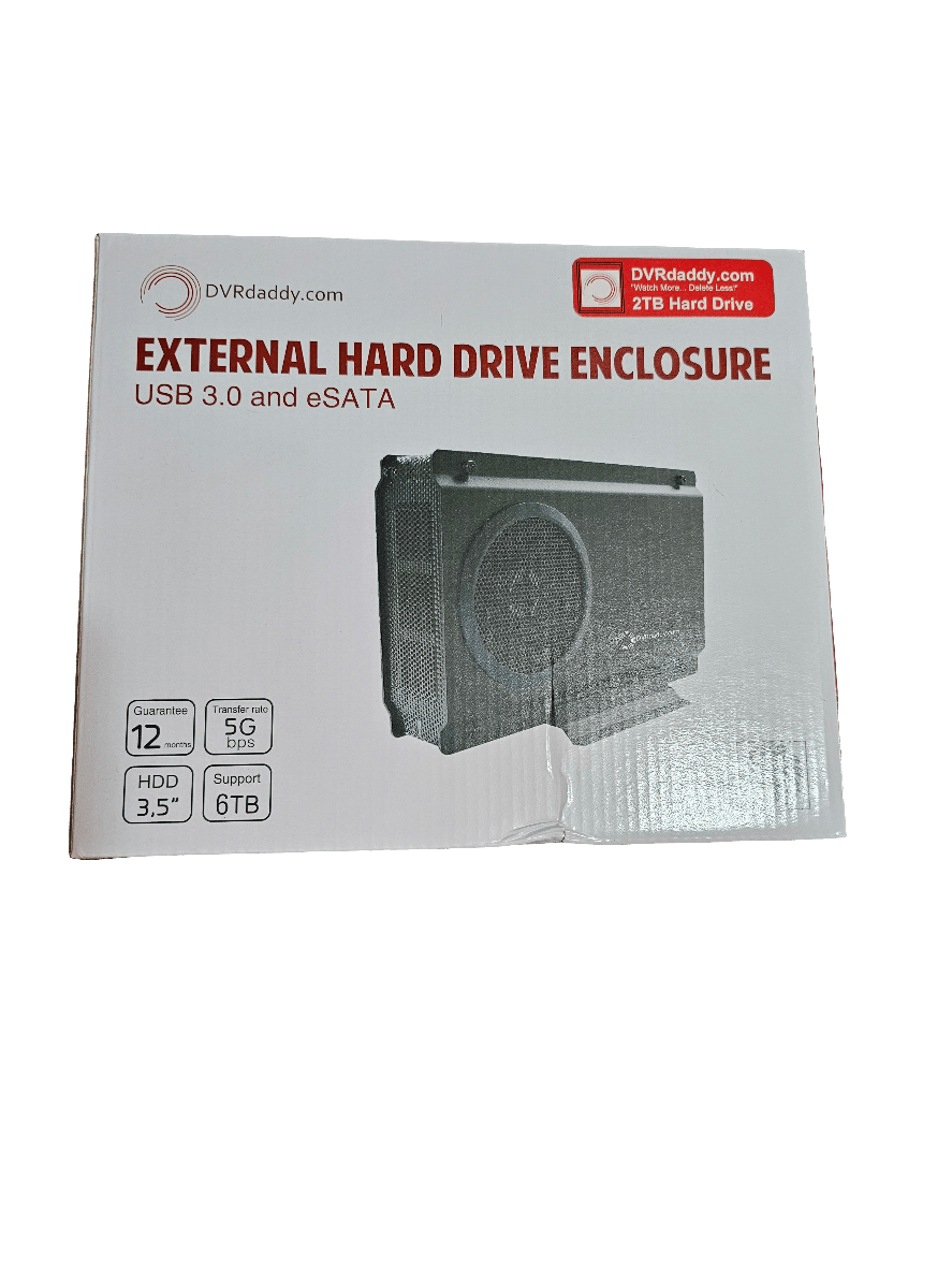 External hard drive enclosure