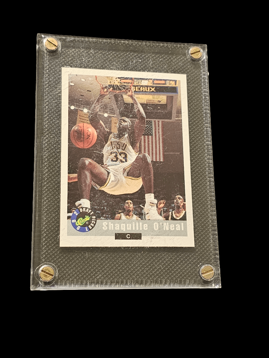 Shaquille O'Neal 1992 Classic Rookie Card - Carolina Bargain Bin