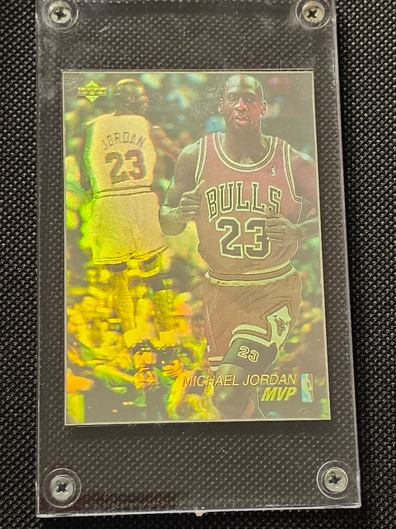 Jordan 91 holographic card - Carolina Bargain Bin